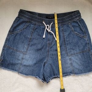 one 5 one Blue Jean Shorts Relaxed Fit